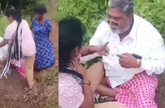 ಜಮೀನು ವಿವಾದ ಹಿನ್ನೆಲೆ ಮಹಿಳೆಯನ್ನು ಎಳೆದಾಡಿ ಅಸಭ್ಯವಾಗಿ ವರ್ತನೆ! - News Karnataka