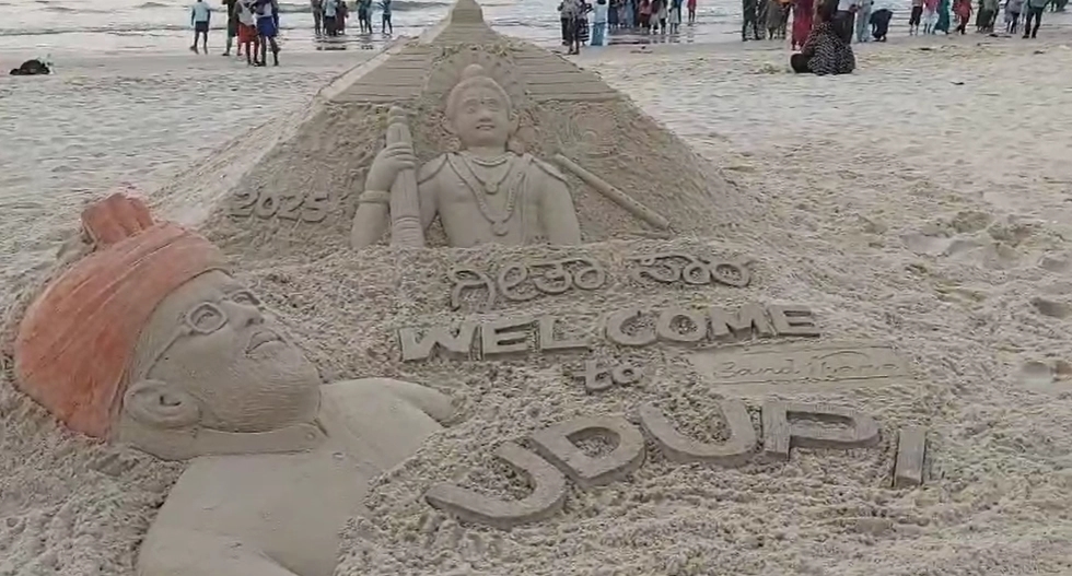 ಪ್ರಧಾನಿ ನರೇಂದ್ರ ಮೋದಿ ಸ್ವಾಗತಕ್ಕೆ ವಿಶೇಷ ಕಲಾಕೃತಿ ರಚನೆ - News Karnataka