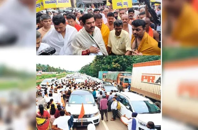 ʼಧರ್ಮಸ್ಥಳದ ಅಪಪ್ರಚಾರಕ್ಕೆ ಕಡಿವಾಣ ಹಾಕಲು ಕಾಂಗ್ರೆಸ್ ಸರ್ಕಾರ ವಿಫಲʼ - News Karnataka