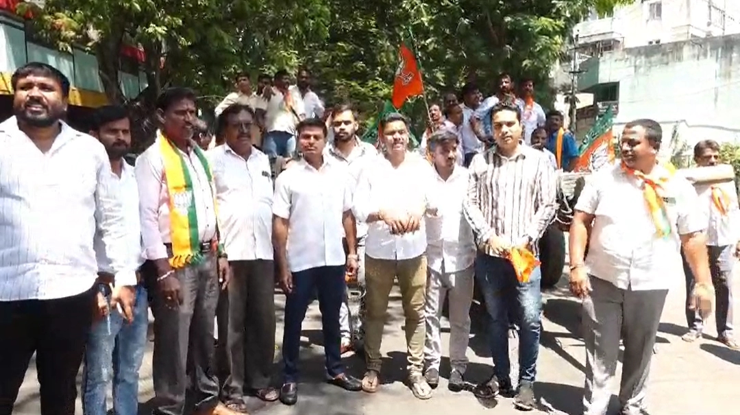 ರಾಜ್ಯ ಬಜೆಟ್ ಖಂಡಿಸಿ ಮೈಸೂರಿನಲ್ಲಿ ಬಿಜೆಪಿ ಪ್ರತಿಭಟನೆ - News Karnataka