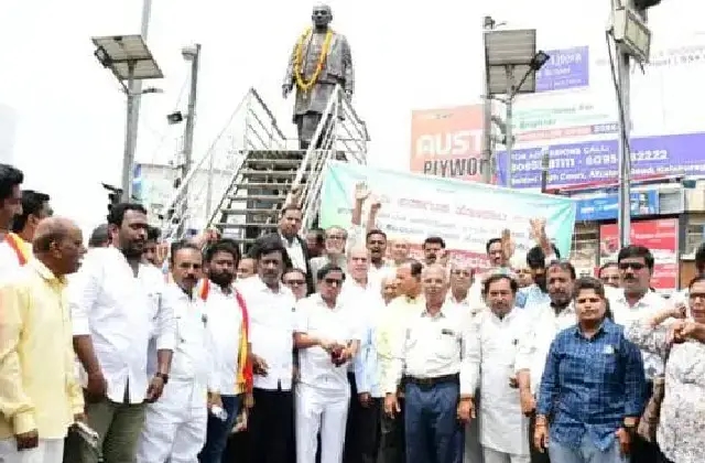 371(ಜೆ) ವಿರುದ್ದ ಅಪಪ್ರಚಾರ : ಕಲ್ಯಾಣ ಕರ್ನಾಟಕ ಹೋರಾಟ ಸಮಿತಿಯಿಂದ ಬೃಹತ್ ಪ್ರತಿಭಟನೆ - News Karnataka