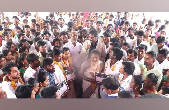 ಬೀದರ್: ಡಾ.ಅಂಬೇಡ್ಕರ್ ಭವನದಲ್ಲಿ 500 ಜೋಡಿಗಳ ಸಾಮೂಹಿಕ ವಿವಾಹ - News Karnataka