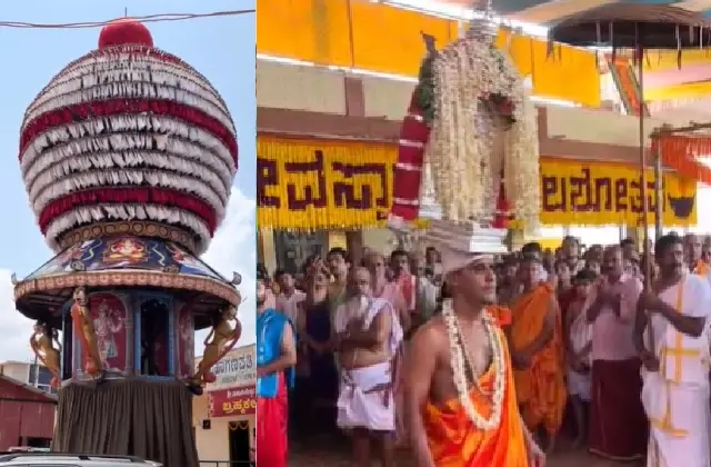 ಪರ್ಕಳ ಶ್ರೀ ಮಹಾಲಿಂಗೇಶ್ವರ ದೇವಸ್ಥಾನ; ಪುನಃಪ್ರತಿಷ್ಠೆ ಬ್ರಹ್ಮಕಲಶಾಭಿಷೇಕ ಸಂಪನ್ನ - News Karnataka
