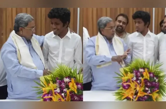ದೇಶದ ಅತಿ ಕಿರಿಯ ಸಂಸದ ಸಾಗರ್ ಖಂಡ್ರೆ ಬೆನ್ನು ತಟ್ಟಿ ಸಿದ್ದರಾಮಯ್ಯ ಹೇಳಿದ್ದೇನು? - News Karnataka