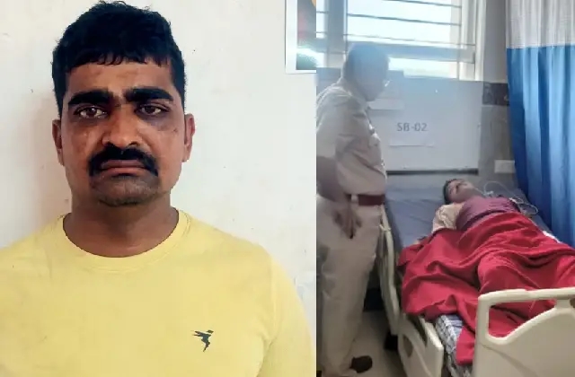 ಪೊಲೀಸರಿಗೆ ಹಲ್ಲೆ ಮಾಡಿ ಪರಾರಿಗೆ ಯತ್ನ: ಗುಂಡು ಹಾರಿಸಿ ಆರೋಪಿಯ ಬಂಧನ - News Karnataka