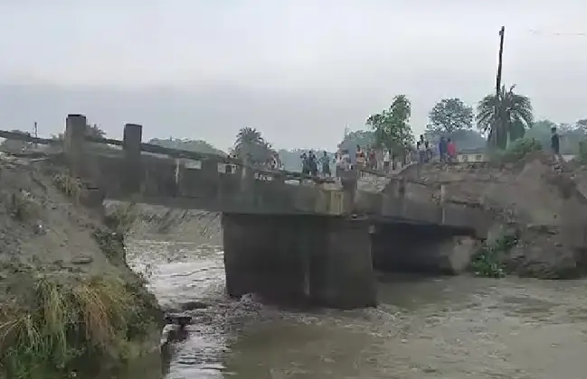 ಬಿಹಾರದಲ್ಲಿ 35 ವರ್ಷದ ಹಳೆಯ ಸೇತುವೆ ಕುಸಿತ: ಪ್ರಾಣಾಪಾಯದಿಂದ ಪಾರು - News Karnataka