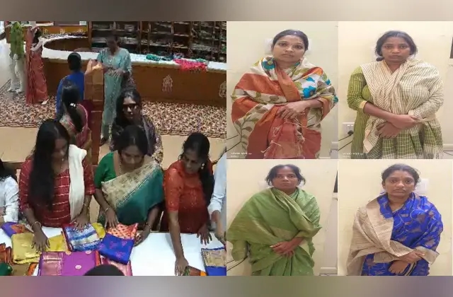 ಸೀರೆ ಕಳ್ಳಿಯರ ಬಂಧನ: 17.5 ಲಕ್ಷ ಮೌಲ್ಯದ 38 ಸೀರೆಗಳು ವಶಕ್ಕೆ - News Karnataka