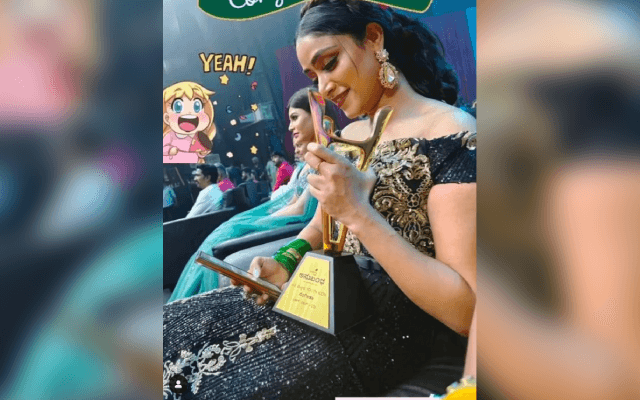 ಬಿಗ್​ಬಾಸ್​ ಬೆಡಗಿ ಸಂಗೀತಾ ಶೃಂಗೇರಿಗೆ ಒಲಿದ ಅವಾರ್ಡ್ - News Karnataka