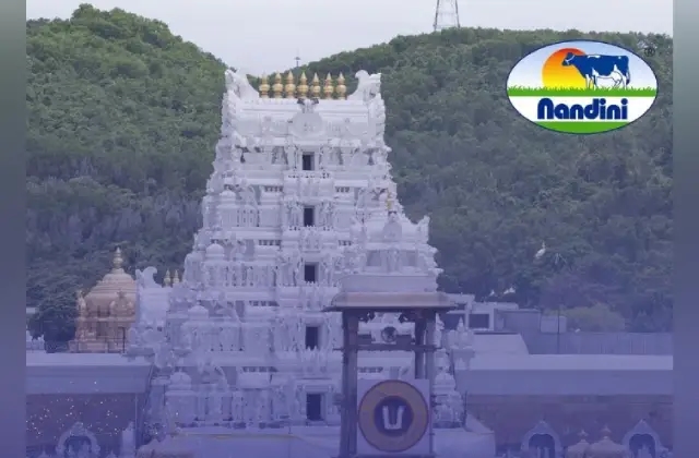 ತಿರುಪತಿ ದೇವಾಲಯದಲ್ಲಿ ಲಡ್ಡು ಪ್ರಸಾದಕ್ಕೆ ಕೆಎಂಎಫ್‌ ನಂದಿನಿ ತುಪ್ಪ ಬಳಕೆ ಪ್ರಾರಂಭ - News Karnataka