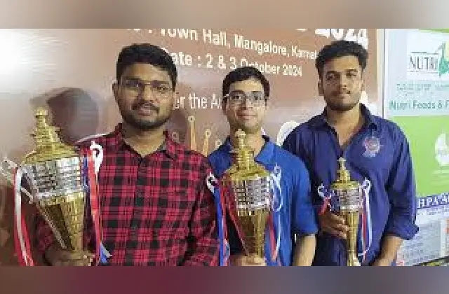 ಅಖಿಲ ಭಾರತ ಫಿಡೆ ರೇಟೆಡ್‌ ರ‍್ಯಾಪಿಡ್ ಚೆಸ್ ಟೂರ್ನಿ - News Karnataka