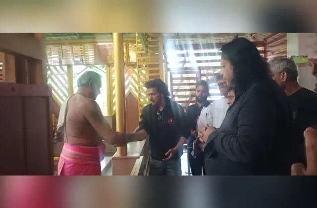 ಮೊಡಂಕಾಪು ವನದುರ್ಗಾ ಕ್ಷೇತ್ರಕ್ಕೆ ಬಹುಭಾಷಾ ನಟ, ನಿರ್ದೇಶಕ ಉಪೇಂದ್ರ ಭೇಟಿ - News Karnataka