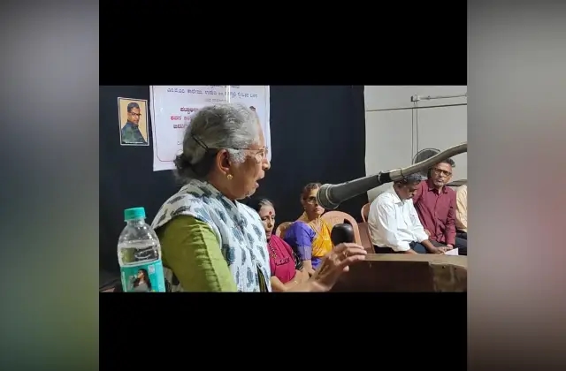 ಹಿಂಸೆಯನ್ನು ವಿರೋಧಿಸುತ್ತಿದ್ದ ಪಟ್ಟಾಭಿ ನಕ್ಸಲ್ ಆಗಲು ಸಾಧ್ಯವೇ ಇಲ್ಲ: ಲೇಖಕಿ ಚ. ಸರ್ವಮಂಗಳ - News Karnataka