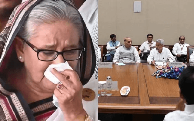 ಶೇಕ್ ಹಸೀನಾಗೆ ಭಾರತದ ನೆರವು; ಸರ್ವಪಕ್ಷ ಸಭೆಯಲ್ಲಿ ಮಹತ್ವದ ನಿರ್ಣಯ - News Karnataka