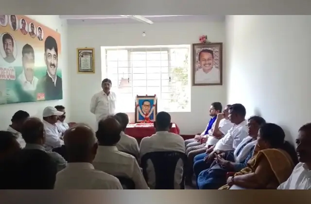 ಮಹಾ ಪರಿನಿಬ್ಬಾಣ ದಿನ ಹಿನ್ನೆಲೆ: ಸಂವಿಧಾನ ಶಿಲ್ಪಿಗೆ ನಮನ ಸಲ್ಲಿಸಿದ ಶಾಸಕ ದರ್ಶನ್ ಧ್ರುವನಾರಾಯಣ್ - News Karnataka