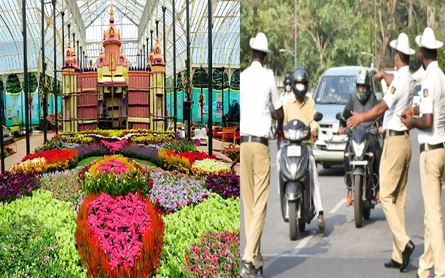 ಆ 8ರಿಂದ ಲಾಲ್ ಬಾಗ್​ನಲ್ಲಿ ಫವರ್ ಶೋ: ಈ 9 ರಸ್ತೆಯಲ್ಲಿ ವಾಹನ ನಿಲುಗಡೆ ನಿಷೇಧ - News Karnataka