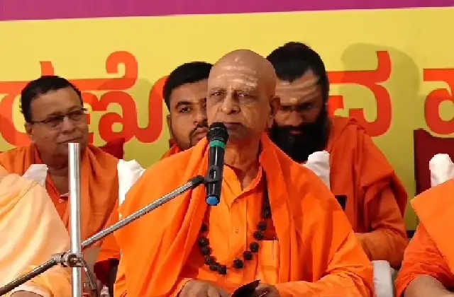 ಹಿಂದೂ ಧರ್ಮ ಅನಿಷ್ಟ, ಅನಾಚಾರದಿಂದ ಕೂಡಿದೆ: ಸಾಣೆಹಳ್ಳಿ ಪಂಡಿತಾರಾಧ್ಯ ಸ್ವಾಮೀಜಿ - News Karnataka