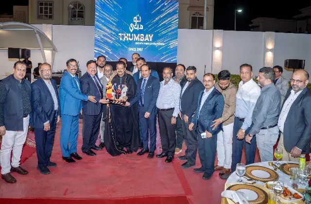 ಕರ್ನಾಟಕ ರಾಜ್ಯೋತ್ಸವ ಪ್ರಶಸ್ತಿ ಪುರಸ್ಕೃತರಾದ ಡಾ|| ತುಂಬೆ ಮೊಯಿದೀನ್ ರವರಿಗೆ ಅಜ್ಮಾನ್ ನಲ್ಲಿ ಅಭಿನಂದನಾ ಸಮಾರಂಭ - News Karnataka