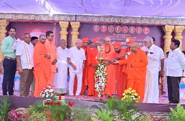 ಮಠಗಳಿಂದ ಧರ್ಮ, ಸಂಸ್ಕೃತಿ ಉಳಿದಿದೆ: ಬಿ.ಎಸ್.ಯಡಿಯೂರಪ್ಪ - News Karnataka