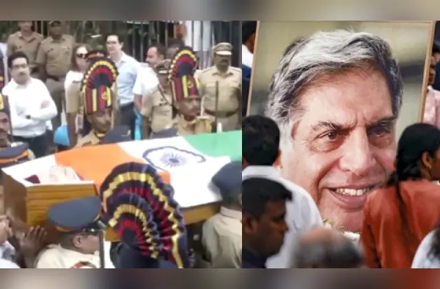 ರತನ್ ಟಾಟಾಗೆ ಸರ್ಕಾರಿ ಗೌರವಗಳೊಂದಿಗೆ ಅಂತಿಮ ವಿದಾಯ - News Karnataka