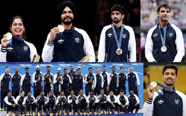 6 ಪದಕಗಳೊಂದಿಗೆ ಪ್ಯಾರಿಸ್ ಒಲಿಂಪಿಕ್ಸ್  ಅಭಿಯಾನವನ್ನು ಅಂತ್ಯಗೊಳಿಸಿದ ಭಾರತ - News Karnataka