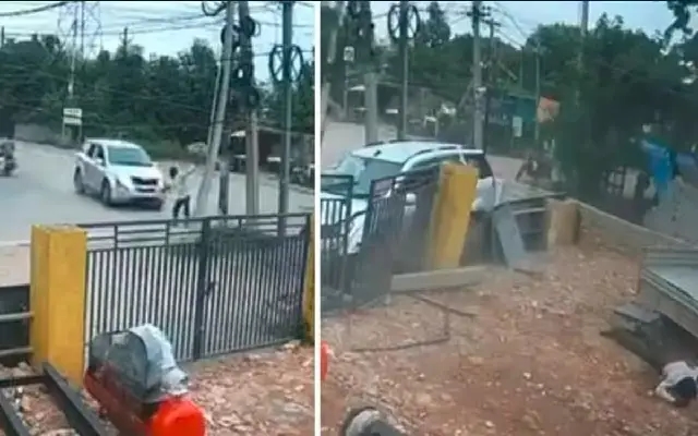 ಯುವಕನ ಅತೀವೇಗದ ಚಾಲನೆಗೆ ಸೆಕ್ಯೂರಿಟಿ ಗಾರ್ಡ್ ಬಲಿ : ಸಿಸಿಟಿವಿಯಲ್ಲಿ ದೃಶ್ಯ ಸೆರೆ - News Karnataka