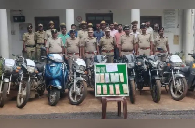 ಬೀದರ್ ಪೊಲೀಸರ ಕಾರ್ಯಾಚರಣೆ: 12 ಲಕ್ಷ ರೂ. ಮೌಲ್ಯದ ವಸ್ತು ಜಪ್ತಿ, ಐವರ ಬಂಧನ - News Karnataka