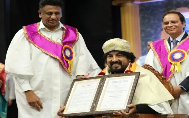 ಬೆಂಗಳೂರು ವಿವಿಯಿಂದ ಸಂಗೀತ ನಿರ್ದೇಶಕ ಗುರುಕಿರಣ್‌ಗೆ ಗೌರವ ಡಾಕ್ಟರೇಟ್ ಪ್ರದಾನ - News Karnataka