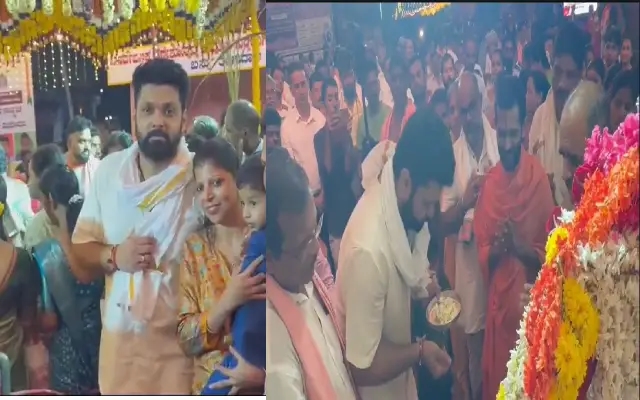 ಅಲೆವೂರು ಸಾರ್ವಜನಿಕ ಗಣೇಶೋತ್ಸವದಲ್ಲಿ ಭಾಗಿಯಾದ ಸಿಂಪಲ್ ಸ್ಟಾರ್ ರಕ್ಷಿತ್ ಶೆಟ್ಟಿ - News Karnataka