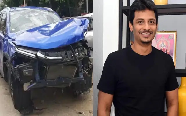 ಪತ್ನಿಯೊಂದಿಗೆ ತೆರಳುತ್ತಿದ್ದ ತಮಿಳು ನಟ ಜೀವ ಕಾರು ಅಪಘಾತ - News Karnataka