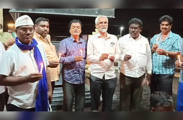 ನಂಜನಗೂಡಿನಲ್ಲಿ ಜನ ಸಂಗ್ರಾಮ ಪರಿಷತ್ ವತಿಯಿಂದ ಮೌನ ಪ್ರತಿಭಟನೆ - News Karnataka