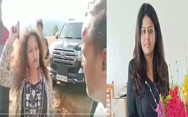 ಗನ್‌ ಹಿಡಿದು ರೈತರಿಗೆ ಬೆದರಿಕೆ : ಪೂಜಾ ಖೇಡ್ಕರ್ ತಾಯಿ ವಿರುದ್ಧ ಎಫ್‌ಐಆರ್‌ - News Karnataka
