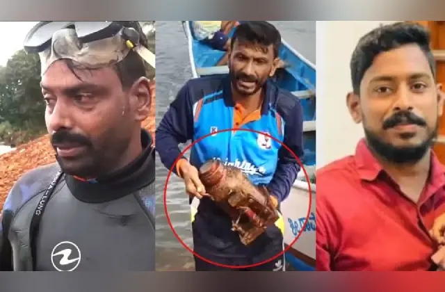 ಅರ್ಜುನ್ ಹುಡುಕಾಟಕ್ಕೆ ಈಶ್ವರ್ ಮಲ್ಪೆ ತಂಡದಿಂದ ಕಾರ್ಯಾಚರಣೆ: ಲಾರಿಯ ಪಾರ್ಟ್​ ಪತ್ತೆ! - News Karnataka