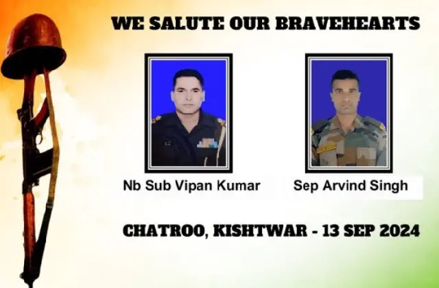 ಜಮ್ಮುಕಾಶ್ಮೀರದಲ್ಲಿ ಭೀಕರ ಗುಂಡಿನ ಕಾಳಗ: ಇಬ್ಬರು ಯೋಧರು ಹುತಾತ್ಮ - News Karnataka