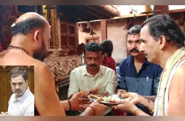 ಹಿಂದುತ್ವದ ಅವಹೇಳನ :ರಾಹುಲ್ ಗಾಂಧಿ ವಿರುದ್ಧ ಪೊಳಲಿ ರಾಜರಾಜೇಶ್ವರಿ ದೇವಿಗೆ ದೂರು - News Karnataka