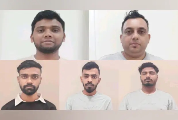 ಡ್ರಗ್ಸ್ ಹೆಸರಿನಲ್ಲಿ ಹಣ ವಂಚನೆ: ದುಬೈ ಮೂಲದ ಐವರು ಪೊಲೀಸರ ವಶಕ್ಕೆ - News Karnataka
