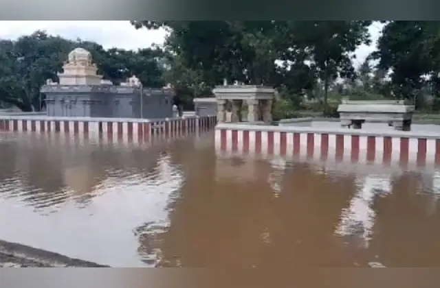 ಕಬಿನಿ ಜಲಾಶಯ ಭರ್ತಿ : ನಂಜನಗೂಡಿನ ಪರಶುರಾಮ ದೇವಸ್ಥಾನ ಮುಳುಗಡೆ - News Karnataka
