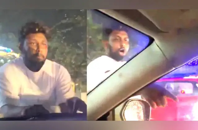 ಬೆಂಗಳೂರಿನಲ್ಲಿ ಕಾರಿನ ಗ್ಲಾಸ್ ಗೆ ಕಲ್ಲು ಎತ್ತಿ ಹಾಕಿ ಅಟ್ಟಹಾಸ ಮೆರೆದ ಕಿಡಿಗೇಡಿಗಳು! - News Karnataka