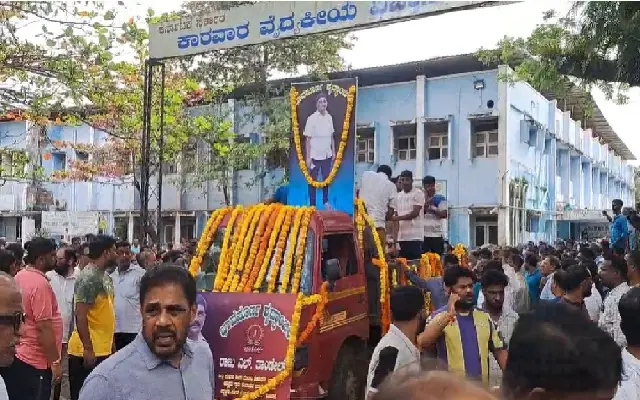 ಮೀನುಗಾರರ ಮುಖಂಡ ರಾಜು ತಾಂಡೇಲ್‌ ಹೃದಯಾಘಾತದಿಂದ ನಿಧನ - News Karnataka