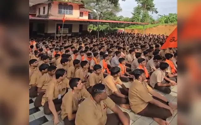 ಬಾಂಗ್ಲಾದ ಹಿಂದೂಗಳ ವಿರುದ್ಧದ ಕ್ರೌರ್ಯವನ್ನು ಖಂಡಿಸಿ ವಿದ್ಯಾರ್ಥಿಗಳ ಪ್ರತಿಭಟನೆ - News Karnataka