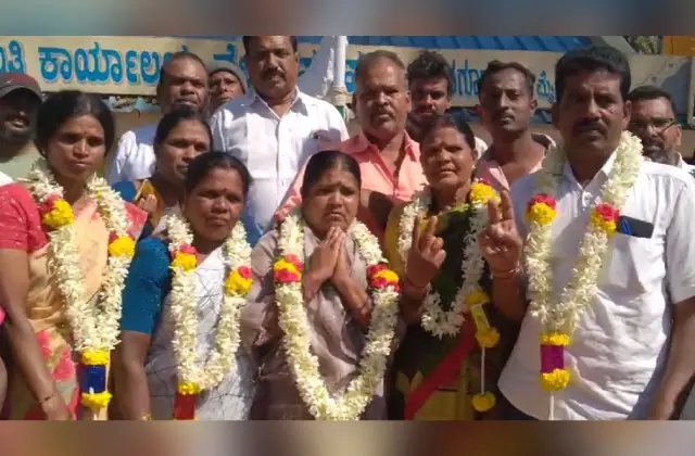 ದೇವರಸನಹಳ್ಳಿ ಗ್ರಾ.ಪಂ. ನೂತನ ಅಧ್ಯಕ್ಷರಾಗಿ ಸೌಭಾಗ್ಯ ಅವಿರೋಧ ಆಯ್ಕೆ - News Karnataka