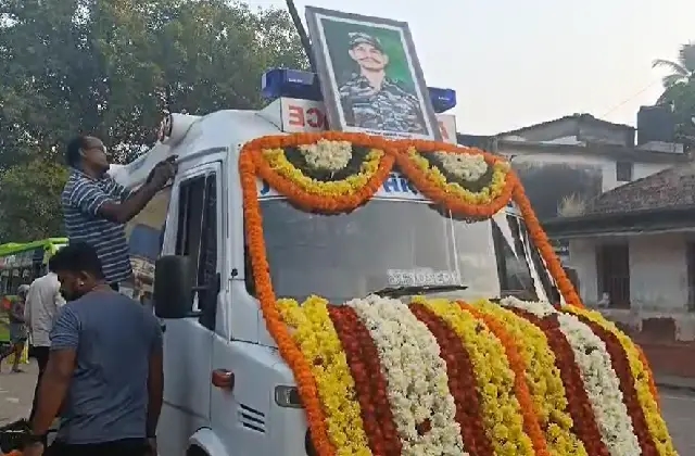 ಉಡುಪಿ: ಹುತಾತ್ಮ ಯೋಧ ಅನೂಪ್ ಪೂಜಾರಿ ಅಂತಿಮ ಯಾತ್ರೆಗೆ ವಾಹನ ಸಿದ್ಧತೆ - News Karnataka