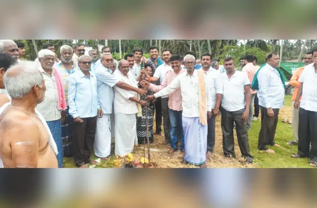 ಕೆನ್ನಾಳು ಗ್ರಾಮದಲ್ಲಿ ಸಮುದಾಯ ಭವನ ನಿರ್ಮಾಣ - News Karnataka