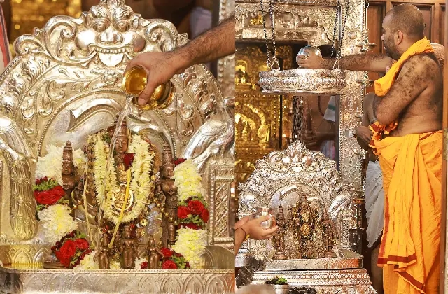 ವೀರ ವೆಂಕಟೇಶ ದೇವರಿಗೆ ಸಹಸ್ರ ಕುಂಭಾಭಿಷೇಕ /14 ನೇ ವರ್ಷದ ಪುನಃ ಪ್ರತಿಷ್ಠಾ ವರ್ಧಂತಿ - News Karnataka