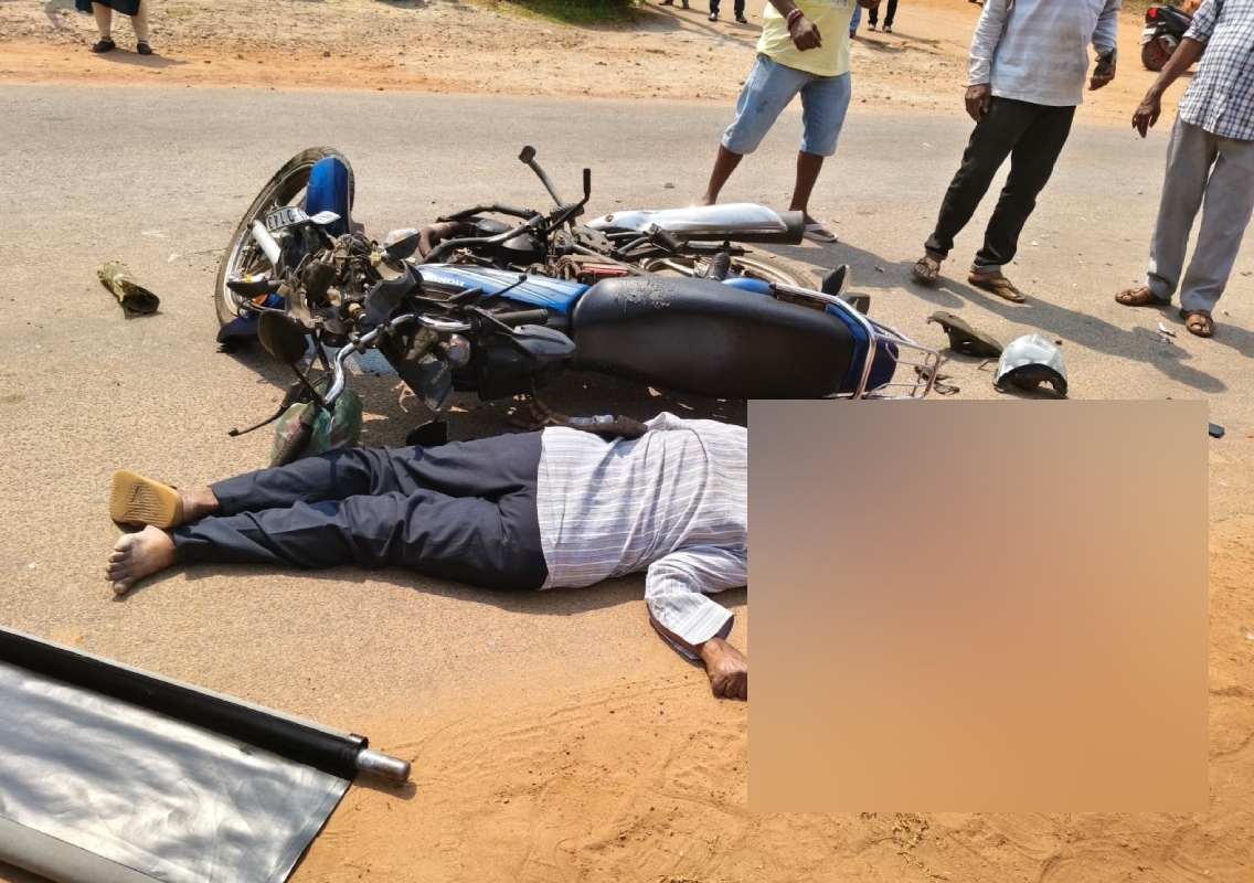 ಆತ್ರಾಡಿ: ಟೆಂಪೋ- ಬೈಕ್ ಮಧ್ಯೆ ಭೀಕರ ಅಪಘಾತ- ಸವಾರ ಮೃತ್ಯು - News Karnataka