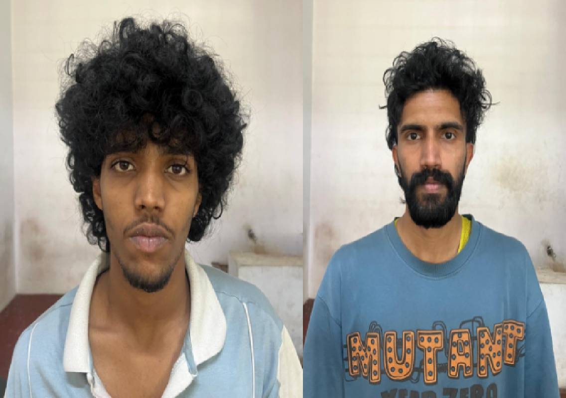 ಡ್ರಗ್ಸ್‌ ಮಾರುತ್ತಿದ್ದ ಇಬ್ಬರ ಬಂಧನ – 10.5 ಲಕ್ಷ ಮೌಲ್ಯದ ಗಾಂಜಾ ಸೀಜ್‌! - News Karnataka