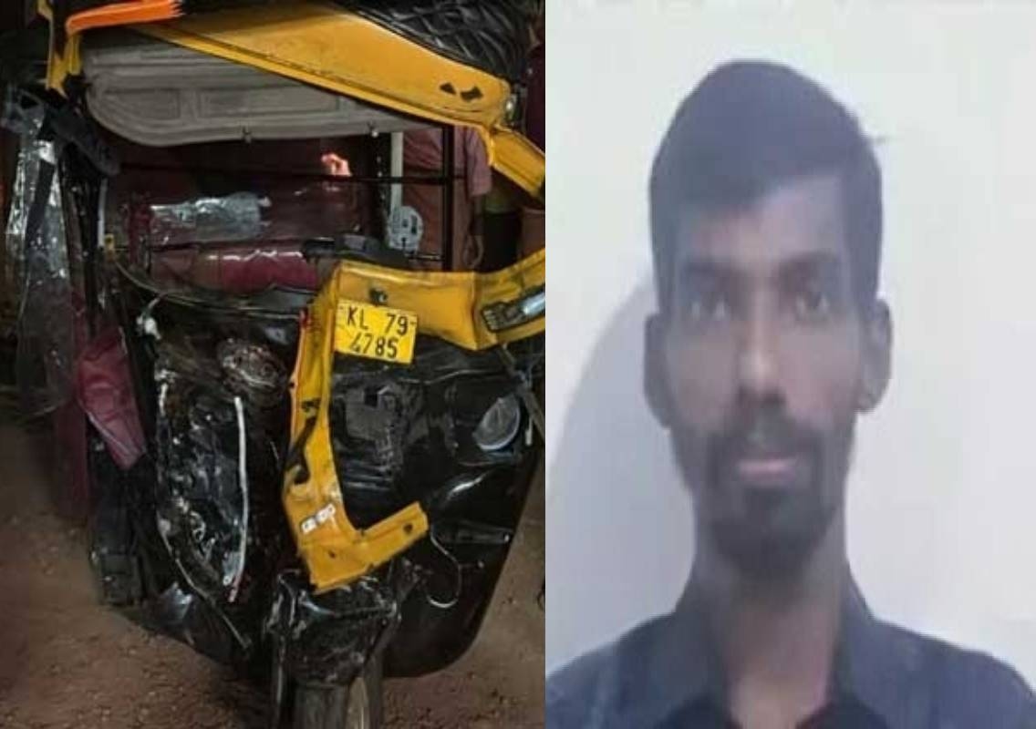ಪೊಲೀಸ್ ಜೀಪು- ಆಟೋ ರಿಕ್ಷಾ ನಡುವೆ ಅಪಘಾತ- ಚಾಲಕ ಮೃತ್ಯು! - News Karnataka
