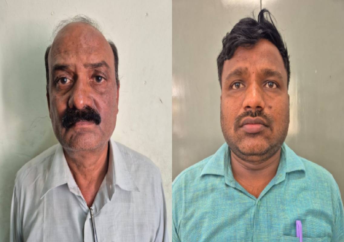ಲಂಚ ಪಡೆಯುವಾಗ `ಲೋಕಾ’ ದಾಳಿ – ಹಣದ ಜೊತೆಗೆ ಇಬ್ಬರ ಬಂಧನ - News Karnataka