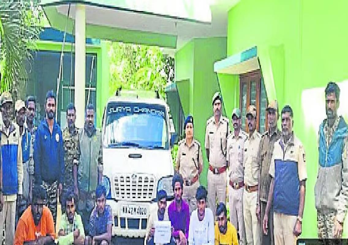 ಅರಣ್ಯದಲ್ಲಿ ಬೇಟೆಯಾಡಲು ಪ್ರಯತ್ನಿಸಿದ ಏಳು ಮಂದಿಯ ಬಂಧನ! - News Karnataka