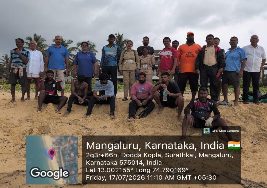 ಸುರತ್ಕಲ್‌ ಬಳಿ ಮೀನುಗಾರಿಕಾ ದೋಣಿ ಪಲ್ಟಿ! - News Karnataka