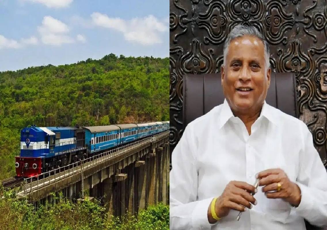 ಶಿವಮೊಗ್ಗ-ಶಿಕಾರಿಪುರ-ರಾಣೆಬೆನ್ನೂರು ರೈಲು ಮಾರ್ಗಕ್ಕೆ ಹೊಸ ಟೆಂಡರ್: ವಿ. ಸೋಮಣ್ಣ ಭರವಸೆ - News Karnataka